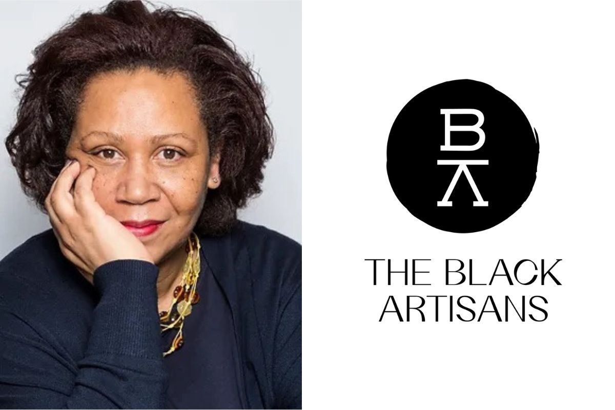 Jo Sealy, photographer and curator of the Black Artisans project and exhibition. photo by Nicola Tree.