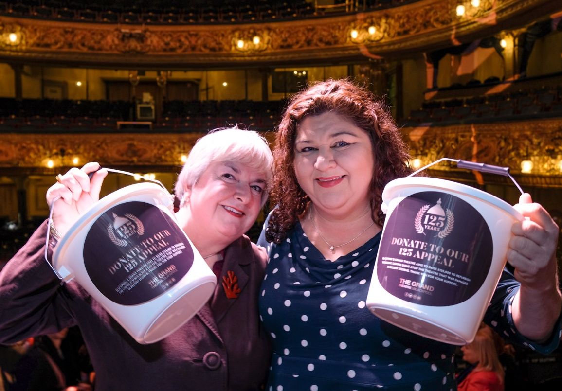 Ruth Eastwood with Cheryl Fergison